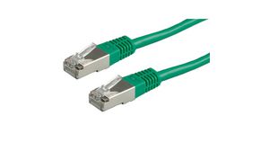 Patch Cable, RJ45 Plug - RJ45 Plug, CAT6, S/FTP, 2m, Green