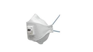 Aura™ 9300+ Series Disposable Respirator for General Purpose Protection, FFP2, Valved, Fold Flat, 10 per Package