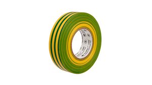 Nastro isolante in PVC Temflex 1500 19mm x 25m Verde/giallo