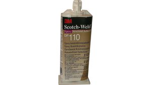 Epoxy Adhesive, Scotch-Weld, Cartridge, Liquid, 50ml, Clear