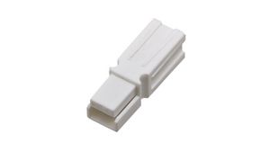 Battery Connector Housing, Genderless, 1 Poles, 55A, White