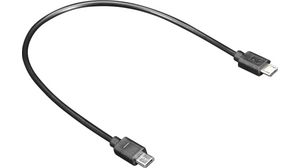 Micro USB - Micro USB OTG -kaapeli, 250mm