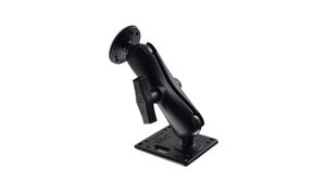 Mounting Arm with Double Socket, Black