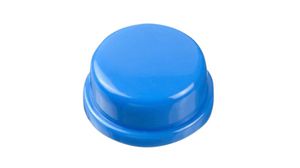 Switch Cap Round 13mm Blue Apem PHAP5-50 Series Tactile Switches
