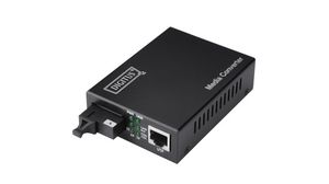 Media Converter, Ethernet - Fibre Single-Mode, Fibre Ports 1SC