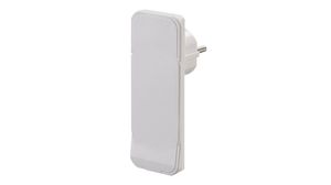 Safety Plug DE/FR Type F/E (CEE 7/7) Plug 250V White