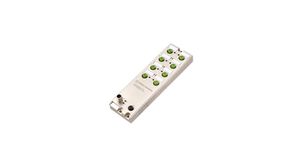 Ethernet-kapcsoló, 8 db M12 port, 100Mbps, Nem felügyelt
