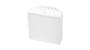 Universal Smart Enclosure, Vented Walls, 100x100x53.2mm, White, ABS, UL 94 V-0