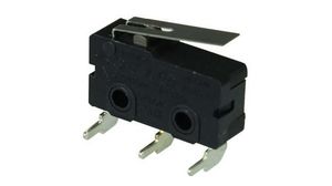 Micro Switch, CSM405, 5A, 1CO, 0.25N, Short Lever