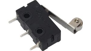Micro Switch CSM405, 5A, 1CO, 0.25N, Roller Lever
