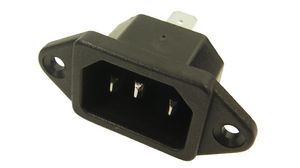 Power Entry Connector, C14, 250V