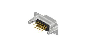 D-Sub Connector, Socket, DE-9, PCB Pins