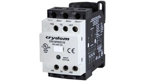 Solid State Contactor, 3NO, 18A, 3.7kW, 600V