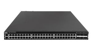 Ethernet-Switch, RJ45-Anschlüsse 48, Glasfaseranschlüsse 6QSFP+ / QSFP28, 100Gbps, Layer 3 Managed
