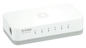 Hurtig Ethernet Unmanaged Desktop-switch, 5 porte, RJ45-porte 5, 100Mbps, Ikke-styret