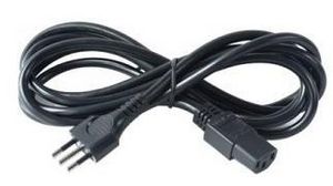 Power Cable, IEC C13 - IT Type L Plug, 220V, PM9100 / QD2131 / QBT2400 / PM9300 / PD9330 / PBT9300