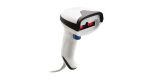 Barcode Scanner, Gryphon 4200, Cable, Handheld, 1D, White