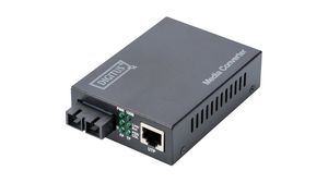 Medienkonvertert, Ethernet - Faser Single-Mode, Glasfaseranschlüsse 1SC