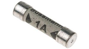 1A F Ceramic Cartridge Fuse, 6.3 x 25mm
