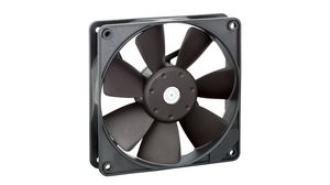 Axial Fan DC Sleeve 119x119x25.4mm 12V 1600min -1  91m³/h 3-Pin Stranded Wire