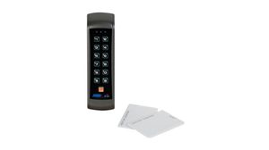 Digital Access Keypad, Waterproof, 24x46x168mm, Argint