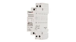 DIN Rail Latching Power Relay, 230V ac Coil, 16A Switching Current, DPST