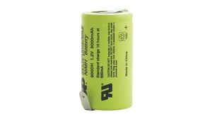 Rechargeable Battery, Ni-MH, D, 1.2V, 9Ah