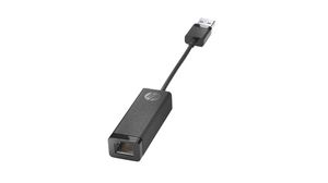 USB Network Adapter, 1Gbps, USB-A Plug - RJ45 Socket