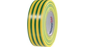 PVC Electrical Insulation Tape 25mm x 25m Green / Yellow