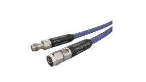 Konfektioniertes HF-Kabel, Mikrowelle 2.92 mm Männlich - 2.92 mm Männlich 40GHz 50Ohm Blau 914mm