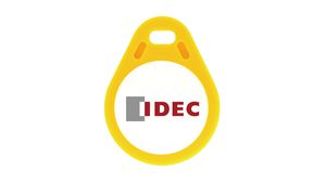 RFID-címke, sárga, Keyfob, 31x4.7mm, 13.56MHz, ISO 14443 A