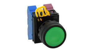 Pushbutton Switch Actuator Momentary Function Pushbutton Green IDEC YW Series
