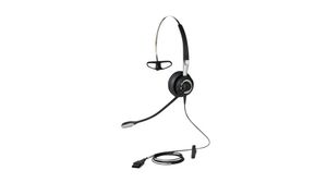 Wideband Balanced Headset, BIZ 2400 II, Mono, On-Ear, 6.8kHz, QD, Black