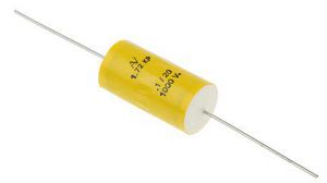 A72 Polypropylene Film Capacitor, 1 kV dc, 400 V ac, ±20%, 100nF, Through Hole