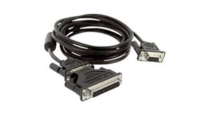 Câble RS-232, 2.5m, Noir