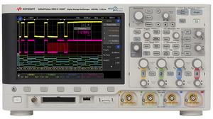 Oscilloscope InfiniiVision 3000X DSO 4x 200MHz 5GSPS USB / GPIB / LAN / WVGA Video Out