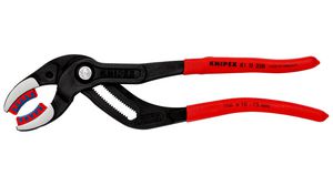 Siphon and Connector Pliers with Exchangeable Plastic Jaws, Slip Joint, Push Button, 75mm, 250mm