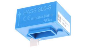 HASS Series Current Transformer, 300A Input, 300:1, 25 mArms Output, 20.4 x 10.4mm Bore, 5 V