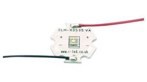 UV LED 365nm 4.4V 180mW 110° SMD