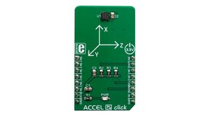 Accel 12 Click háromtengelyű gyorsulásmérő modul 3.3V