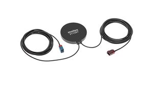 Ulkoinen 2-in-1-antenni (4G/GPS), 211297, 4G / GPS, IP66, 0.4 dBi, FAKRA, Liimakiinnitys