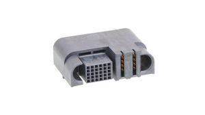 EXTreme Guardian HD Right-Angle Receptacle Assembly with Guide Receivers, 3 Power Circuits, 30 Signal Circuits