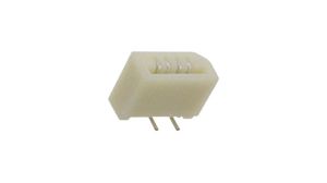 FFC / FPC Connector, Poles - 4, 125V, 500mA, Straight