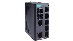 Ethernet-switch, RJ45-porter 7, 100Mbps, Uadministrert