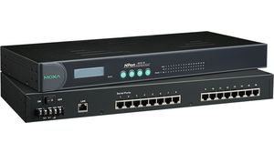 Serial Device Server, 100 Mbps, Serial Ports - 16, RS232