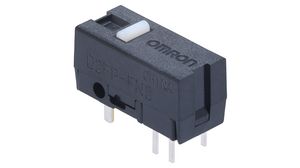 Micro Switch D2FP, 40mA, 1NO, 0.59N, Button