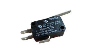 V-152-1C25 | Omron Electronic Components Micro Switch, V, 15A, 1CO