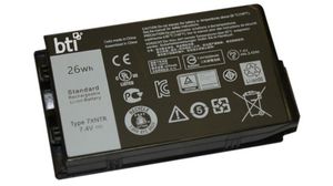 Batterij 7.4V Li-Po 3420mAh