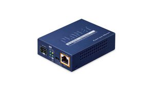 PoE Media Converter, 60W, Ethernet - Fibre multimode, Ports fibre 1SFP