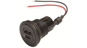 Power USB-C/A Double Socket
